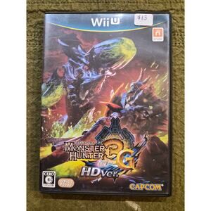 Monster Hunter 3G HD Ver. (Ultimate) Nintendo Wii U Japan Import NTSC-J Capcom
